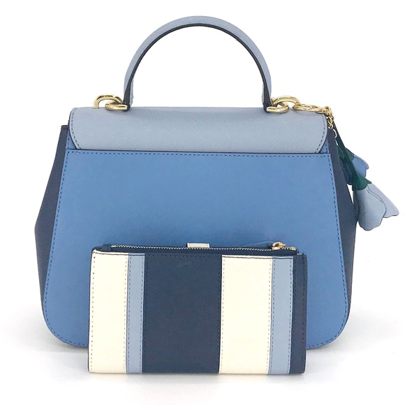 3PCS Michael Kors Bridgette Messenger Bag Wallet - Picture 4 of 8